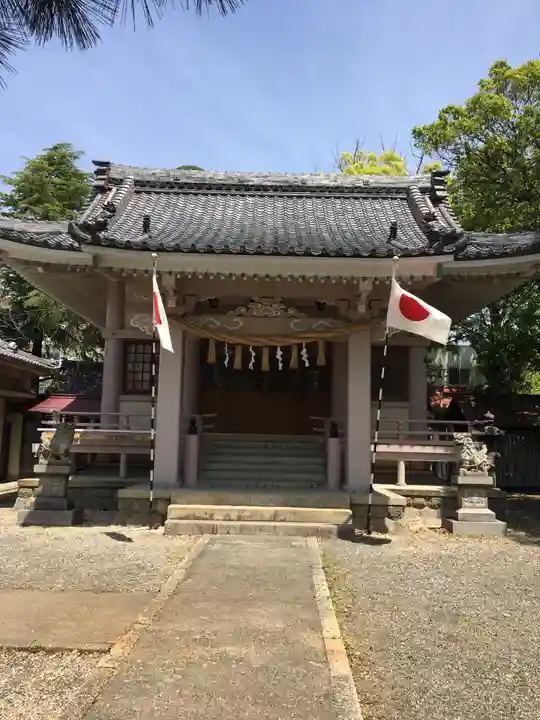 松山神社の本殿・本堂