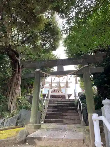 根田神社の鳥居