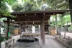 井草八幡宮の手水