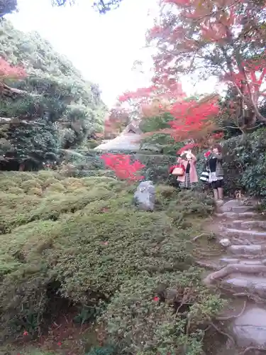 金福寺の庭園