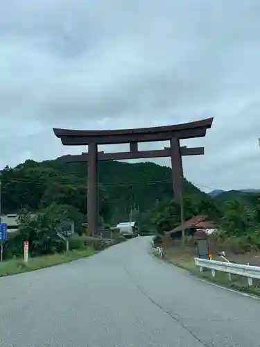 古峯神社の鳥居