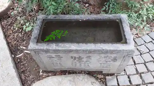 行田八幡神社の手水舎