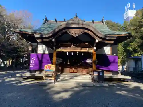 対面石八幡神社の本殿