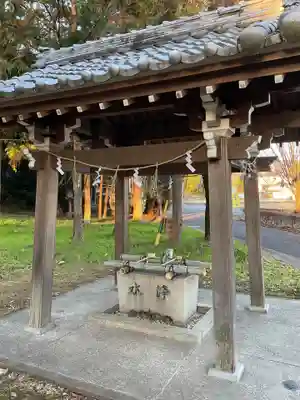 白山神社の手水舎