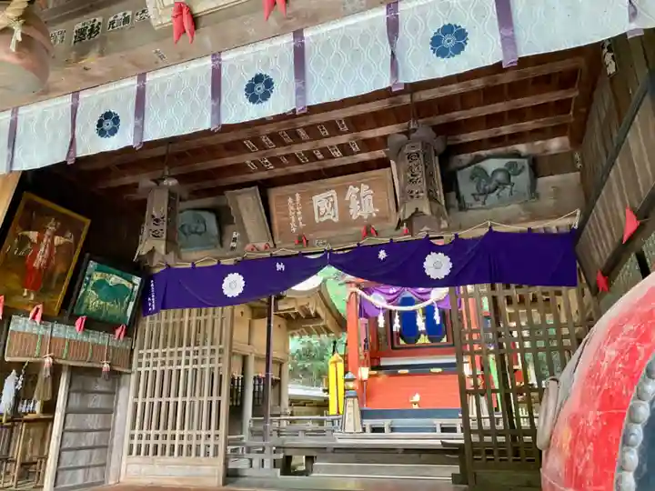 河口浅間神社の本殿・本堂