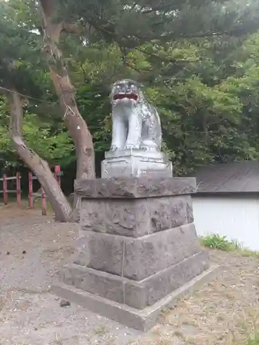 大沼神社の狛犬