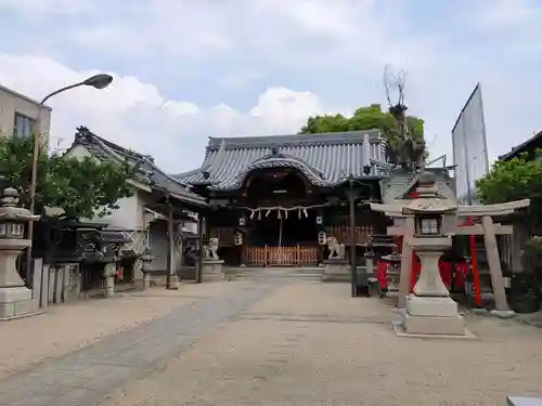 門真神社の本殿・本堂