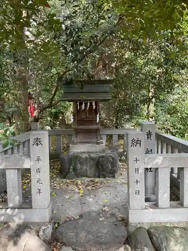 伊冨利部神社の末社・摂社