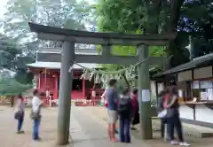 三芳野神社の鳥居