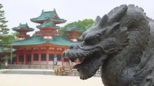 平安神宮の狛犬