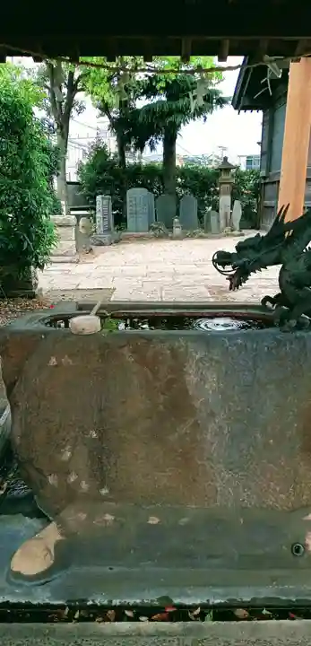 寒川神社の手水舎