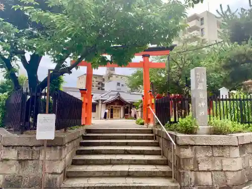 兵庫嚴島神社の鳥居