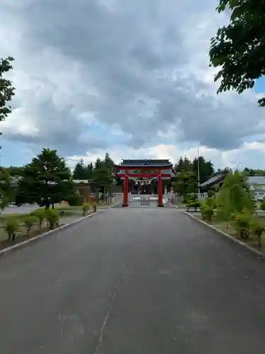 美瑛神社の鳥居