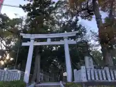 伊和志津神社の鳥居