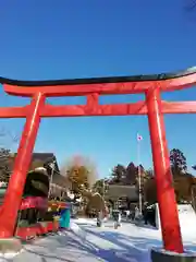 湯倉神社の鳥居