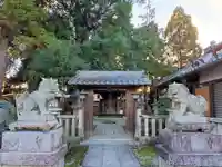 鷹飼八幡神社の狛犬