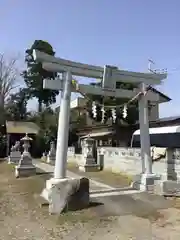 五所神社の鳥居