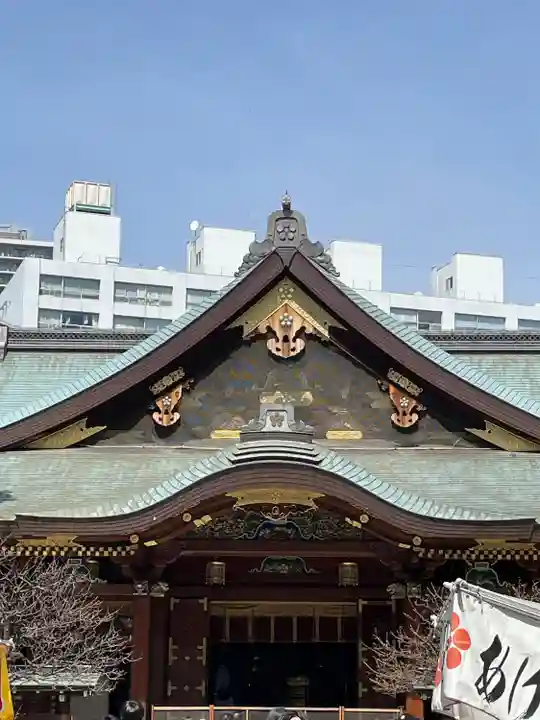 湯島天満宮の本殿・本堂