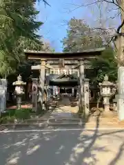 沓掛香取神社の鳥居