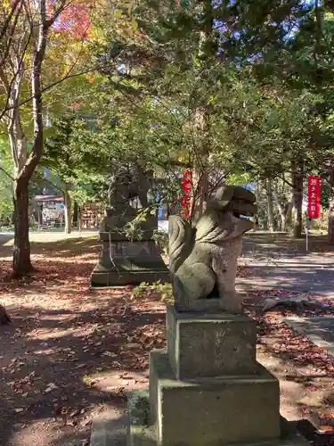 北広島市総鎮守　廣島神社の狛犬