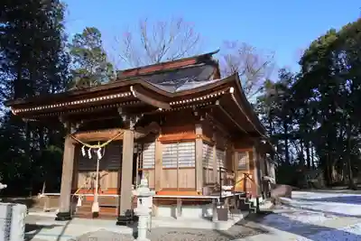 阿久津「田村神社」（郡山市阿久津町）旧社名：伊豆箱根三嶋三社の本殿・本堂