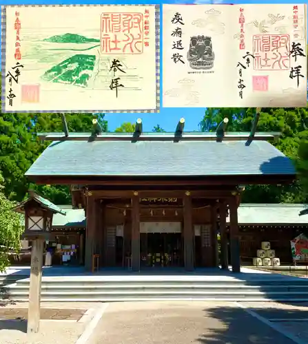 射水神社の本殿