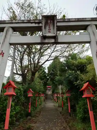 平出雷電神社の鳥居