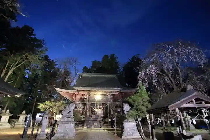田村神社の本殿・本堂