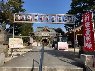 中野沼袋氷川神社の本殿・本堂