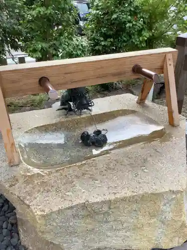 伊副神社の手水舎