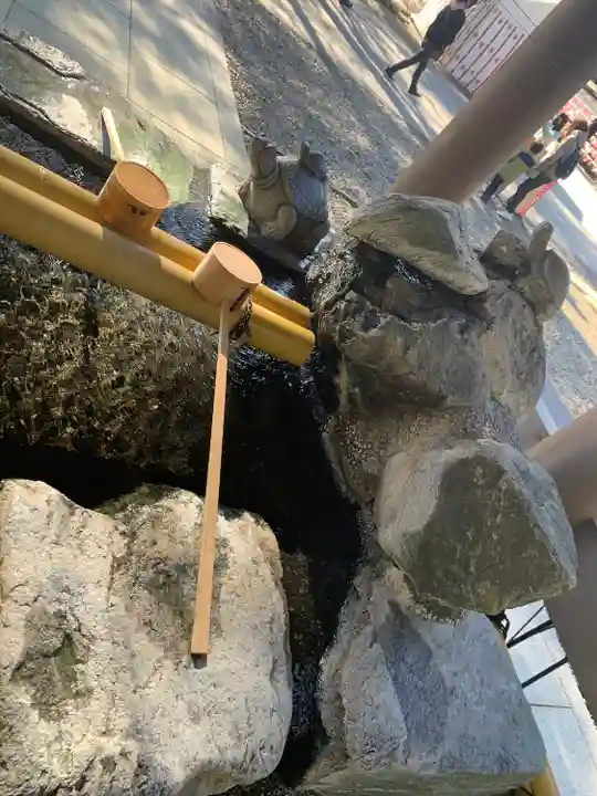 櫻木神社の手水舎