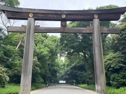明治神宮の鳥居