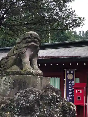 大國魂神社の狛犬