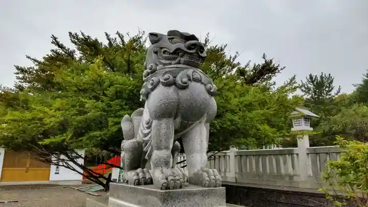 樽前山神社の狛犬
