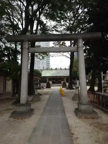 神明神社の鳥居