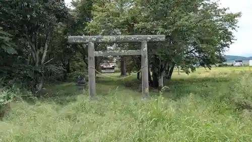 面白内神社の鳥居