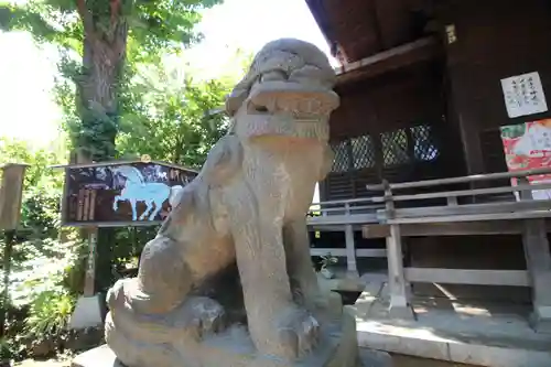 千束八幡神社の狛犬