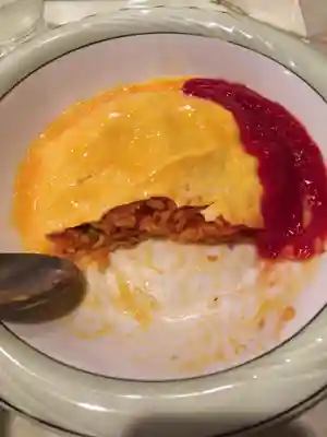 篠塚稲荷神社の食事