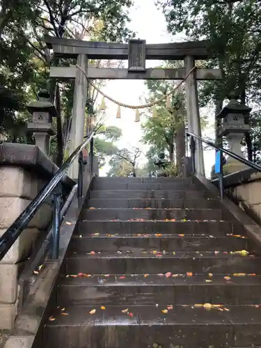 篠原八幡神社の鳥居