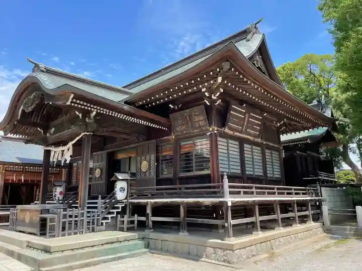 葛飾八幡宮の本殿・本堂