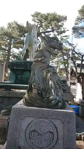 龍城神社の狛犬