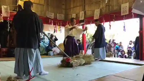 栂尾神社の神楽