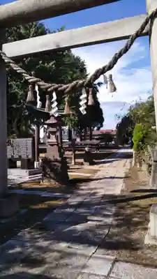 諏訪神社の鳥居