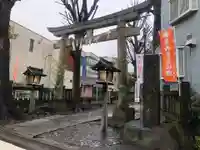 中目黒八幡神社の鳥居