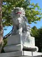 北見神社の狛犬