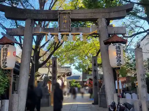 御幸森天神宮の鳥居