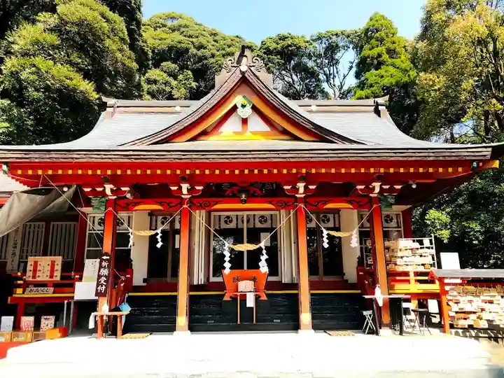 豊玉姫神社の本殿・本堂