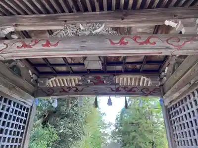 松江城山稲荷神社の山門・神門