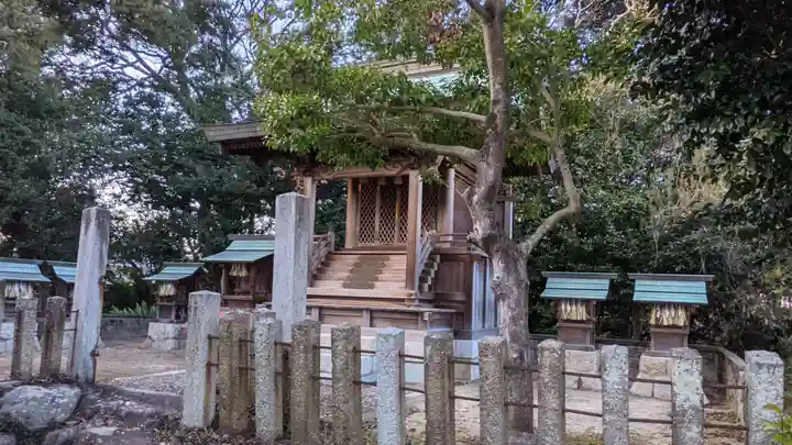 津島社(大草津島神社)の本殿・本堂