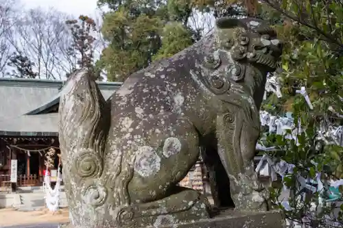 朝日森天満宮の狛犬